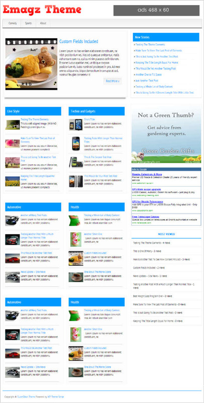 Product picture EMagz Theme